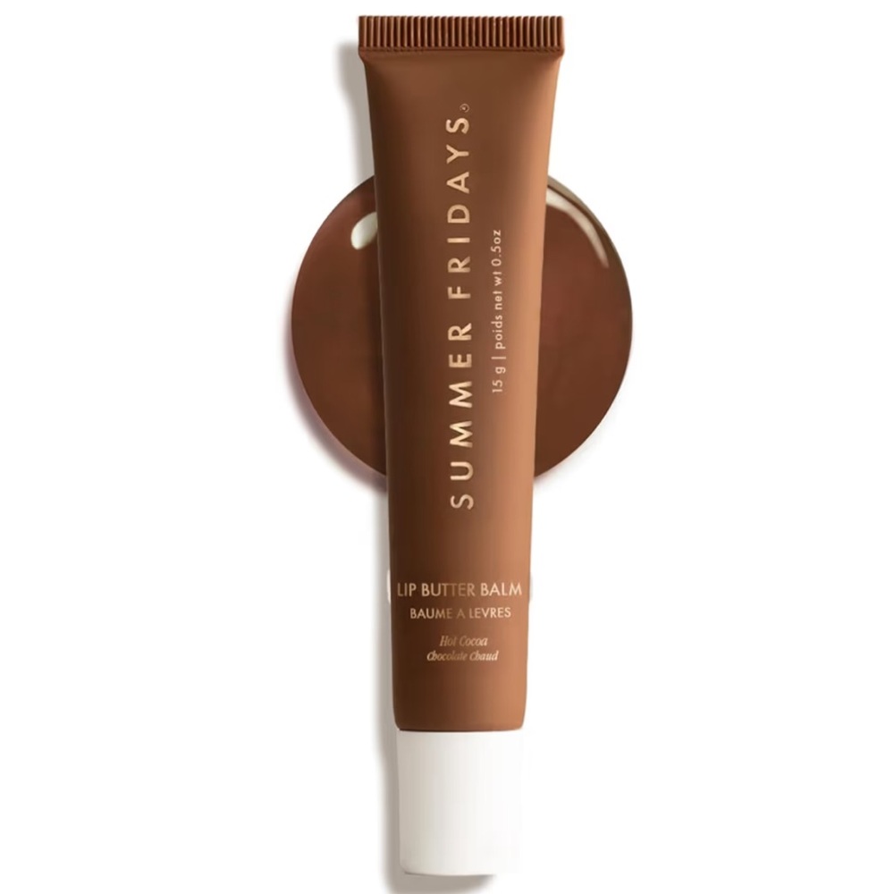 NEW NIB Summer Fridays Tinted Lip Butter Balm in Hot Cocoa Limited Edition - Picture 2 of 9